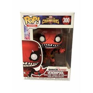 Funko Pop Venompool #300 Marvel Contest of Champions Bobble Head GamerVerse